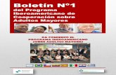 Boletín No. 1 del Programa de Cooperación Iberoamericano sobre