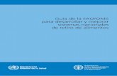 Guía de la FAO/OMS para desarrollar y mejorar sistemas nacionales ...