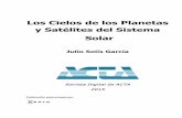 Los Cielos de los Planetas y Satélites del Sistema Solar Julio Solís ...