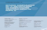 Comunicación: Estudio comparativo de la metodología de ...