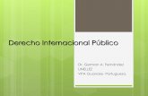 El Derecho Internacionl Público  Prof. Germán Fernández