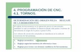 4. PROGRAMACIÓN DE CNC. 4.1. TORNOS.
