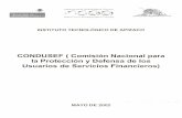 CONDUSEF ( Comisión Nacional para la Protección y Defensa de los