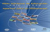 Documento del Plan Nacional de Educación 2010 - 2030