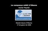 Campanya mòbil d'Obama - Lliçons d'Obama