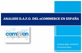 D.A.F.O. del eCommerce internacional en España, octubre 2015.