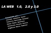 La web   1.0 2.0 y 3.0