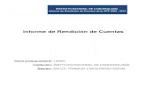 Informe de Rendición de Cuentas del INCan 2006-2012
