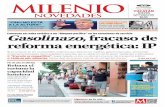Gasolinazo, fracaso de reforma energética