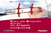 Plan de Empleo Joven de Aragón 2015/2016