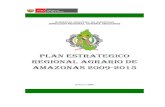 Plan Estratégico Regional Agrario de Amazonas 2009 - 2015