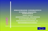 programa operativo fondo social europeo 2007-2013 asistencia ...