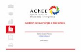 Gestión de la energía e ISO 50001