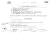 Acta de Asamblea 20 y 21 de Noviembre - Puerto Madryn