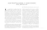AntRoPoLoGíA y RACiSMo en MéxiCo