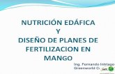 Nutrición Edáfica y diseño de planes de fertilización Mango