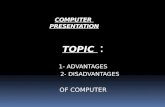 Computer presentation