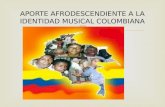 Música y baile afrocolombiano