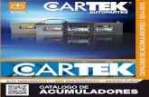 Catalogo Acumuladores CARTEK 2014-2015
