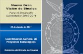 Una Nueva Visión de Sinaloa 2011-2016