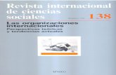 Las Organizaciones internacionales: perspectivas teóricas y ...