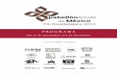 Consulta el programa del Pabellón Estado de México en la FIL ...