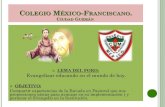 Ponencia Colegio México. Ciudad Guzmán.