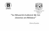 “La Situación Laboral de los Jóvenes en México”