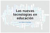 Las nuevas tecnologías en educación: Software educativo & Plataforma Educativa