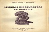 LENGUAS INDOEUROPEAS EN AMERICA