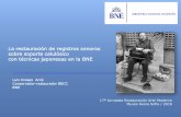 La restauración de registros sonoros sobre soporte celulósico  con técnicas japonesas en la BNE. Luis Crespo Arcá