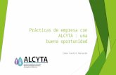 Presentación prácticas en empresa con ALCYTA
