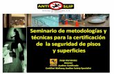 Seminario de tecnicas y metodologias para certificar la seguridad de los pisos 2