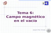 Tema 6: Campo magnético en vacío