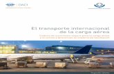 El transporte internacional de la carga aérea
