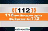 112aren Europako eguna // Día europeo del 112