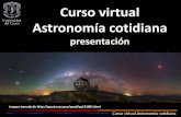 Curso virtual Astronomia cotidiana: presentacion