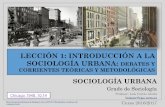 Leccion 1 introducción a la sociología urbana 2016 2017