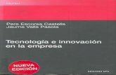 Tecnología e Innovación en la empresa (Pere Escorsa y Jaume Valls)