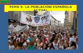 Tema 9. población española actual