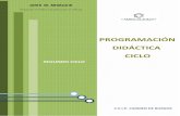 Programación didáctica del segundo ciclo