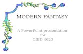 Modern Fantasy Presentation