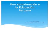 Educación peruana wuency capristán