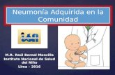 Neumonía Adquirida en la Comunidad -  Pediatria