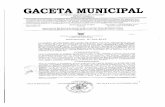 Gaceta municipal 34 2016