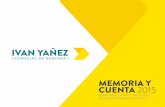 Memoria y Cuenta Gestión Del Concejal Ivan Yañez 2015