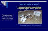 Selector Laika: Planta automatitzada classificadora d'objectes segons la seva grandària