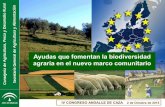 Ayudas que fomentan la biodiversidad agraria en el nuevo marco comunitario