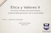 11. etica y valores ii   6 al 10 de febrero