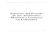 Informe del Estado de los Ambientes Marinos y Costeros en Colombia